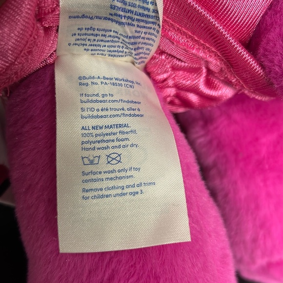 RETIRED Build-a-Bear Kabu Catlynn Pink Kitty Cat Cheerleader Stuffed Animal - Picture 15 of 17